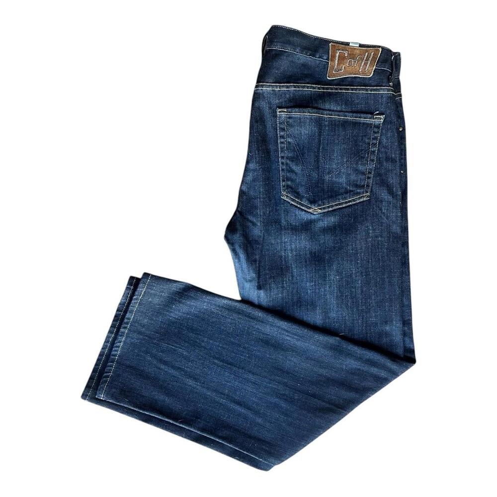 Citizens of Humanity Jeans Mens 36 Blue Sid Straight Leg Dark Wash Denim USA